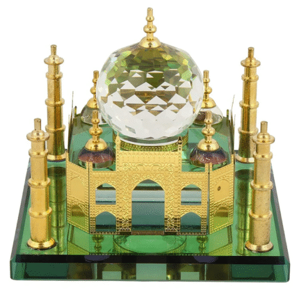 Crystal Taj Mahal Showpiece