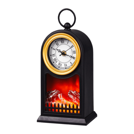 Fireplace Lantern Clock