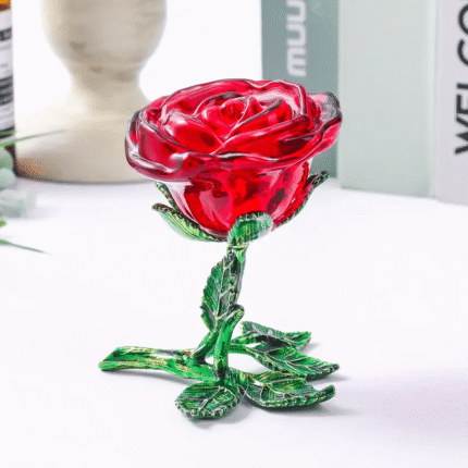 Crystal Red Rose